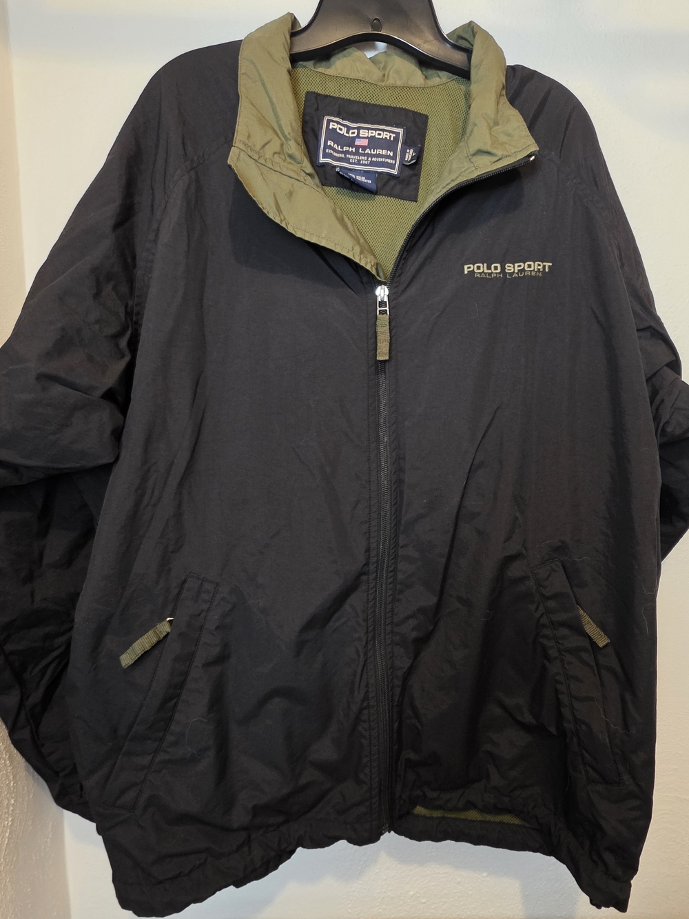 Vintage Men's Ralph Lauren Polo Sport Windbreaker